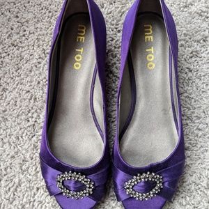 Me Too purple dress shoes